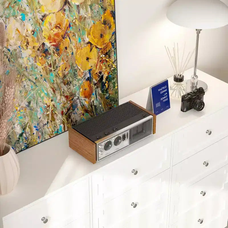 12-Drawer Large Dresser Storage Cabinet, Chest of Drawers, Large-Capacity Organizer for Multi-Room Storage & Decor