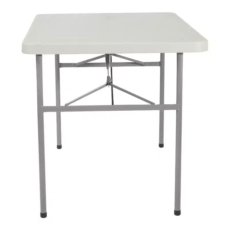 4-Foot Resin Multi Purpose Folding Table, Light Gray