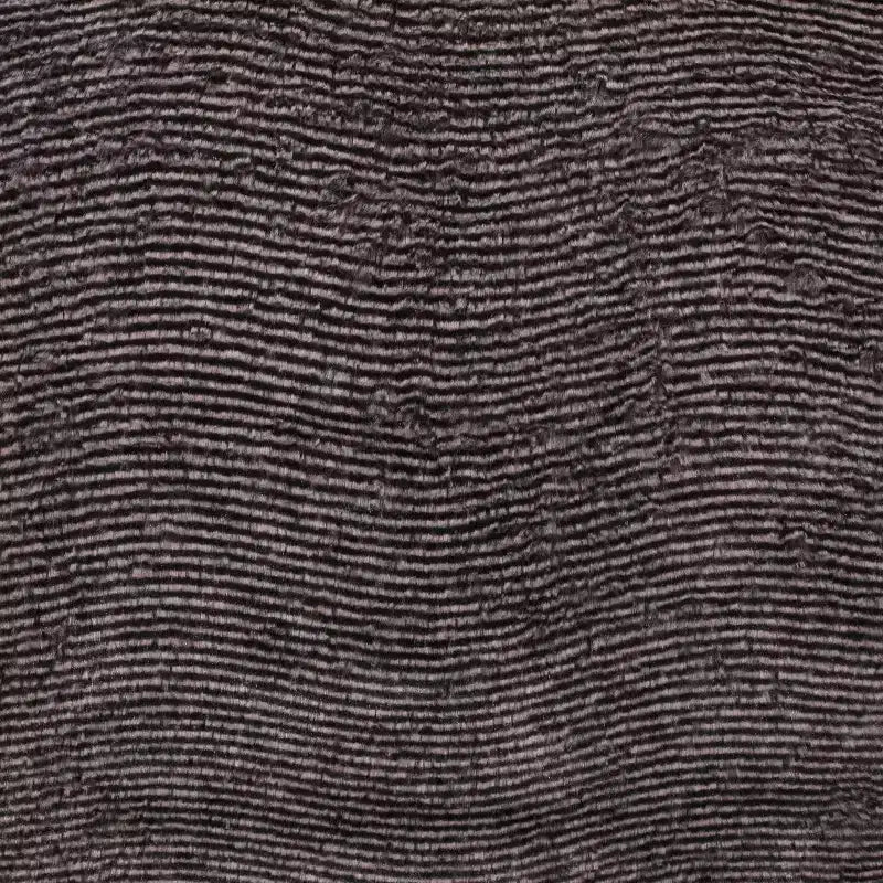 34" Modern Glam Faux Fur Winter Bean Bag, Brown/Beige