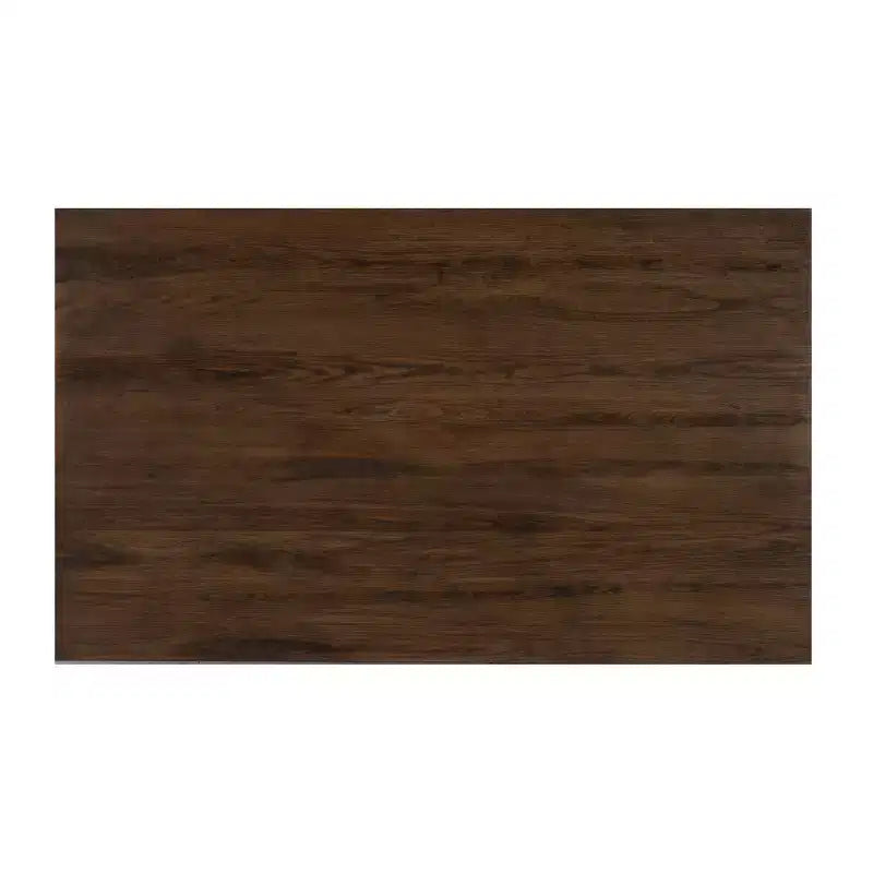 Rectangular Dining Table, Rubberwood Frame, Trestle Base, Seats 6