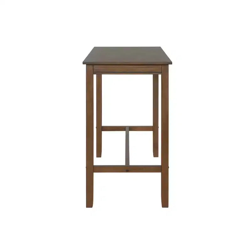 42" Bar Height Pub Table, Black