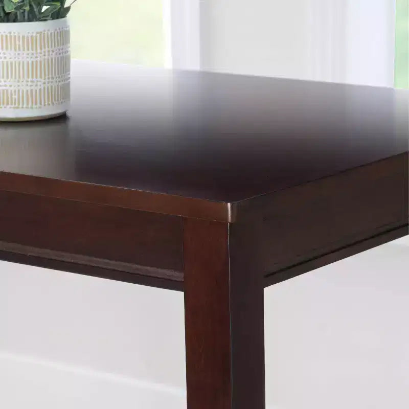 42" Bar Height Pub Table, Black
