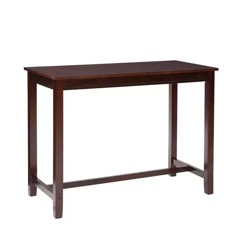 42" Bar Height Pub Table, Black