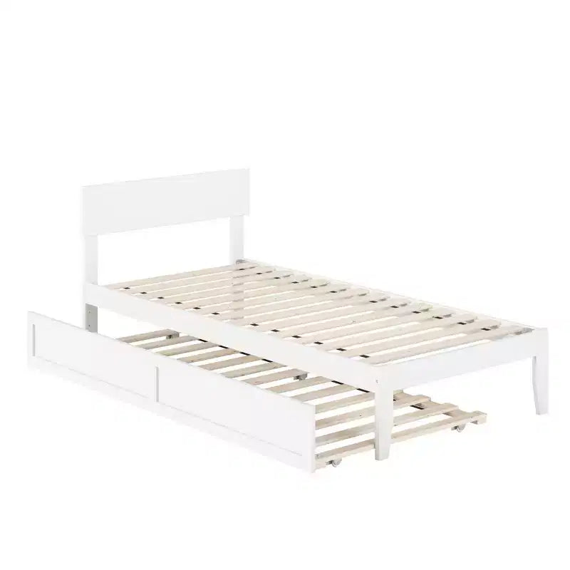 Twin Bed with Twin XL Trundle Bed