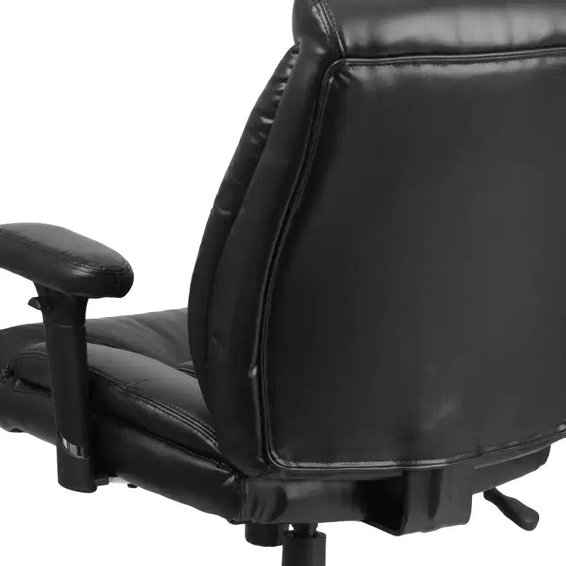 Big & Tall 400 lb. Rated Swivel Ergonomic Task Office Chair with Deep Tufted Seating and Adjustable Arms