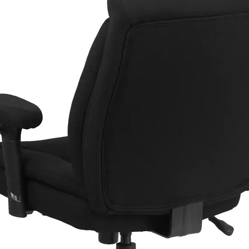 Big & Tall 400 lb. Rated Swivel Ergonomic Task Office Chair with Deep Tufted Seating and Adjustable Arms