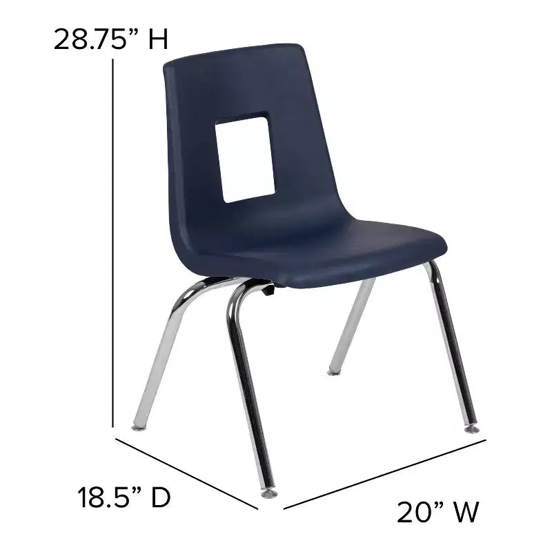 Student Stack School Chair, 16-Inch