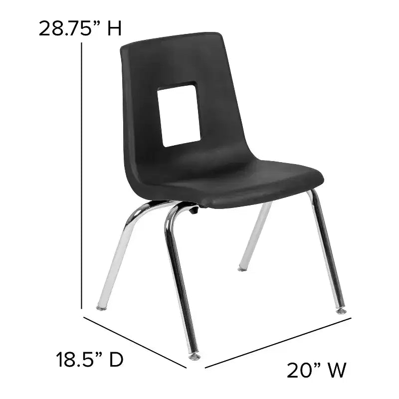 Student Stack School Chair, 16-Inch