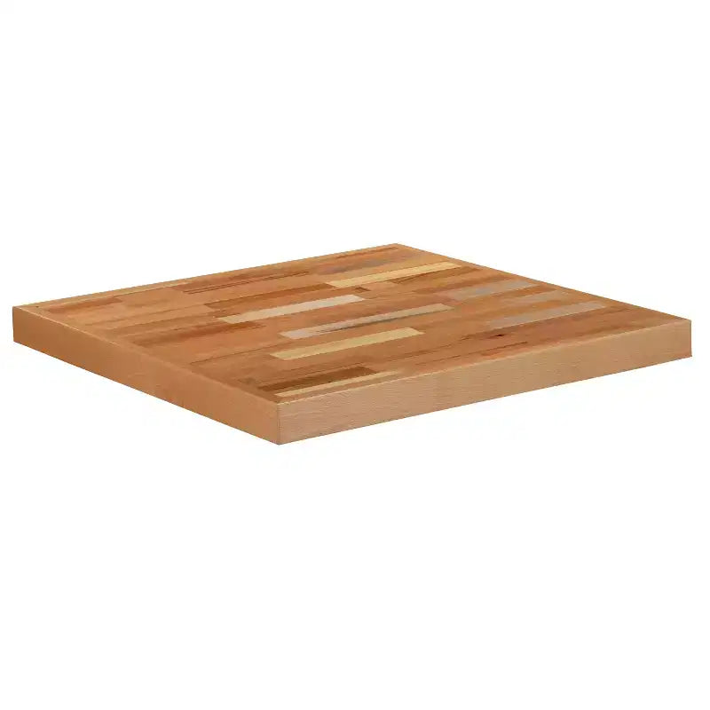 Flash Furniture Square Butcher Block Style Table Top