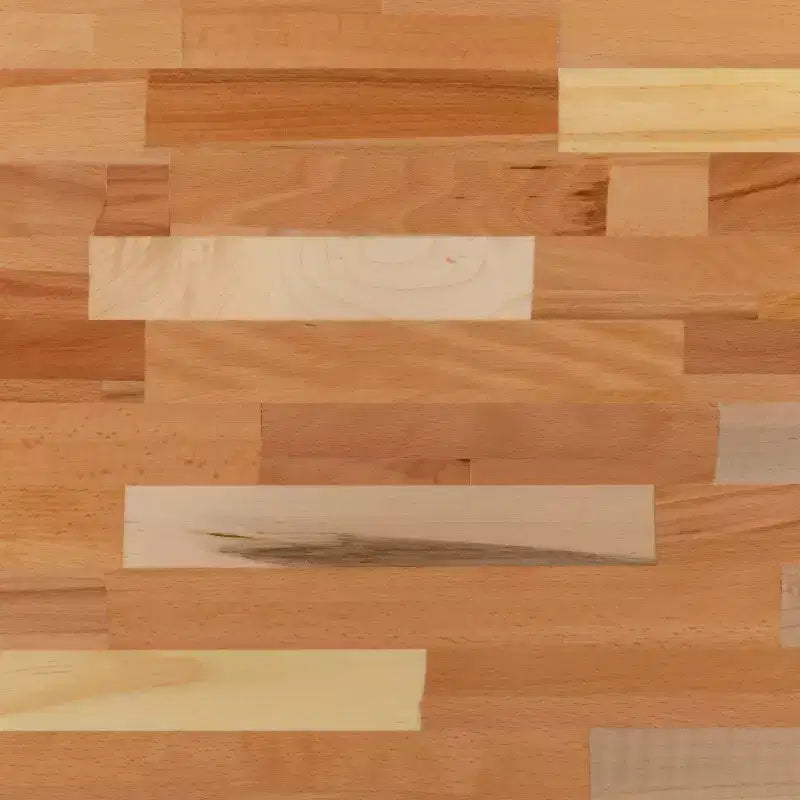 Square Butcher Block Style Table Top
