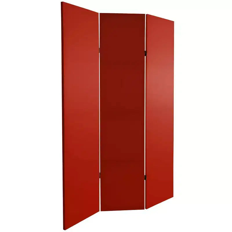 6-Panel Double Sided Solid Canvas Room Divider
