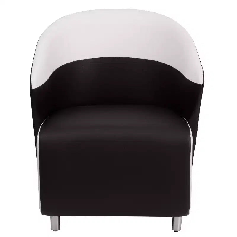 Home Office Curved Barrel Back Lounge Chair
